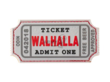 54089 4 large walhalla ticket rubber patch