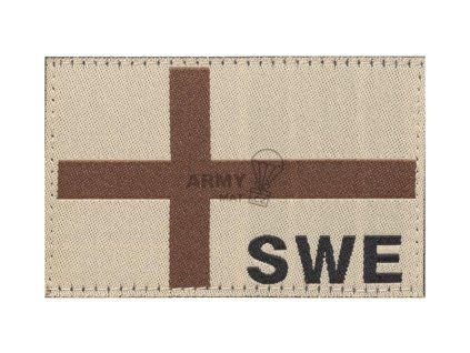 Sweden Flag Patch (Barva Desert)