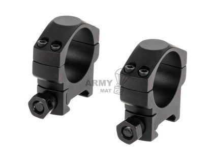 30mm Low Profile Weaver Rings (Barva Black)