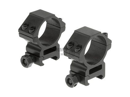 30mm Mount Rings Medium (Barva Black)