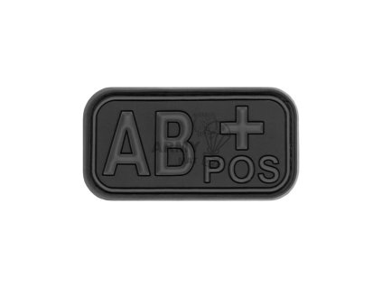 Bloodtype Rubber Patch AB Pos
