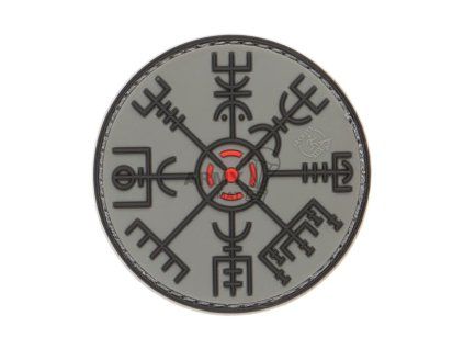 Vegvisir Viking Compass Patch (Barva Green)