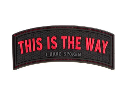 This is the Way Rubber Patch