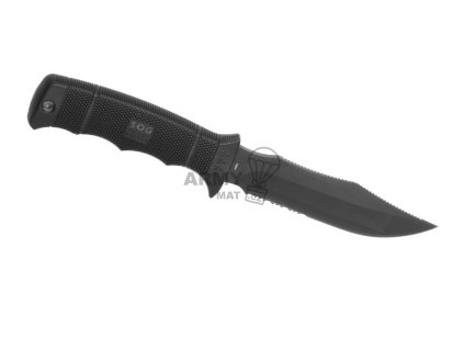 SOG Knives E37T-K SEAL Pup Elite Serrated nůž – nůž s pevnou čepelí