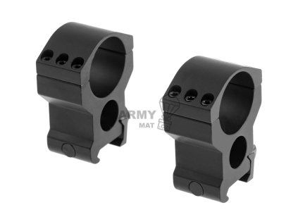 30mm Tactical Rings Extra High 2pcs (Barva Black)