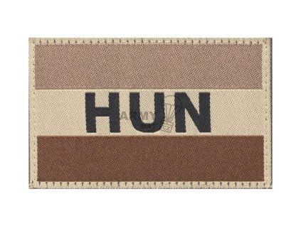 Hungary Flag Patch (Barva Desert)
