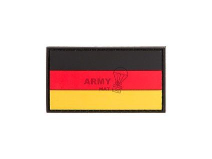 German Flag Blank Rubber Patch (Barva Multicolor)