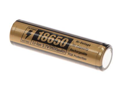 18650 Battery 3.7V 2600mAh