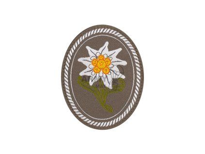 Edelweiss Patch Oval (Barva Multicolor)