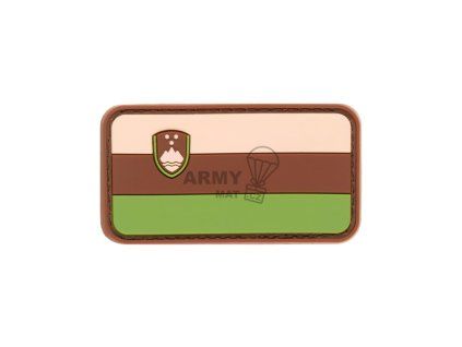 Slovenia Flag Rubber Patch (Barva Green)