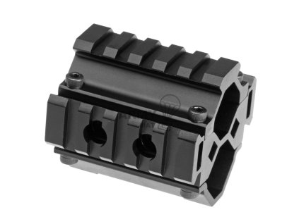 Triple Rail Shotgun Barrel Mount 5-Slot