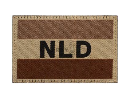 Netherlands Flag Patch (Barva Desert)