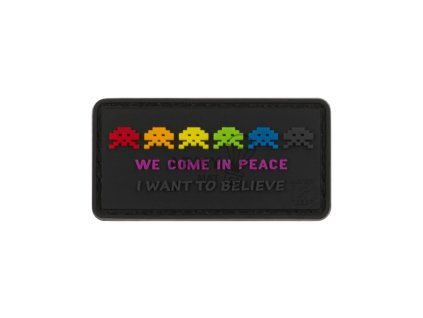 Alien Invasion Rubber Patch (Barva Multicolor)