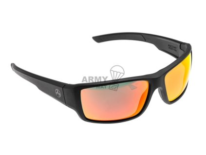 Ascent - Polarized - Black Frame / Gray Lens/Red Mirror