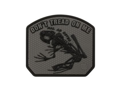 Don't Tread on me Frog Rubber Patch