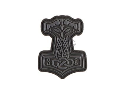 Thors Hammer Rubber Patch (Barva Blackops)