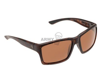 58571 6 explorer xl polarized tortoise frame bronze lens