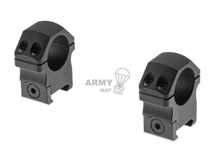 PRO 25.4mm Medium Profile P.O.I. Picatinny Rings