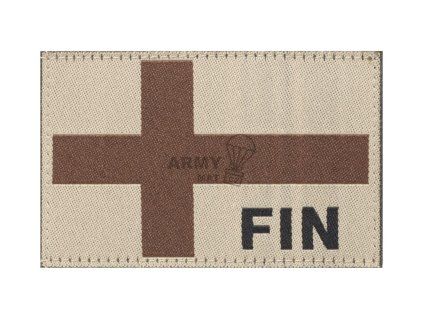 Finland Flag Patch (Barva Desert)