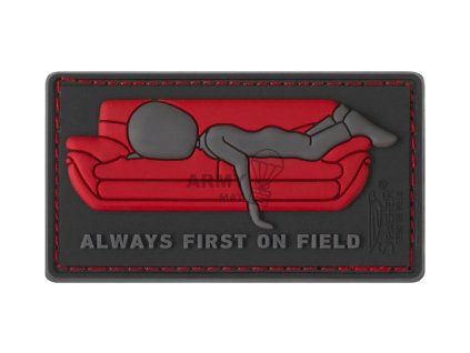 Always First on Couch Rubber Patch (Barva Multicolor)