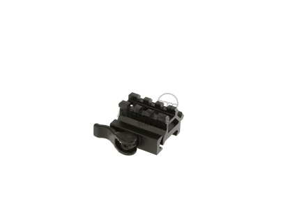 QD Angle Mount Double Rail 3-Slot