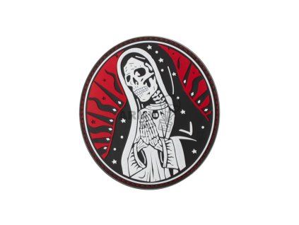 Santa Muerte Rubber Patch (Barva Red Sky)