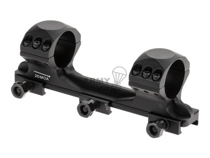 30mm X-Accu One Piece 20 MOA Med Picatinny Mount