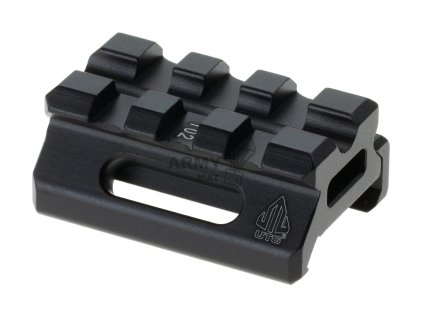 Universal Super Slim Riser Mount 3 Slot 0.50'