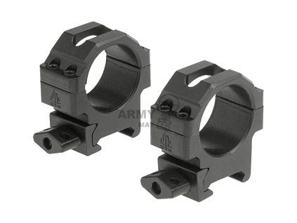 30mm CNC Mount Rings Low (Barva Black)