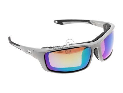 WX Grid Captivate Polarized Green Mirror (Barva Grey)