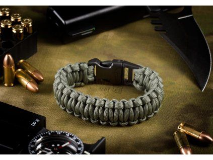 Paracord Bracelet (Barva Grey)