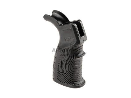 AR-15 Beavertail Rubberized Grip (Barva Black)