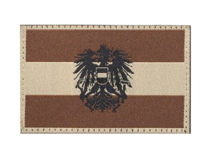 Austria Emblem Flag Patch (Barva Desert)