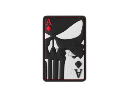 Punisher Ace of Spades Rubber Patch