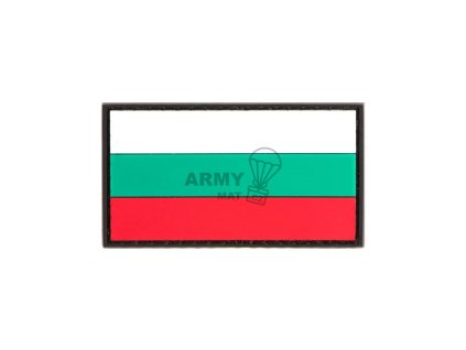 Bulgarian Flag Rubber Patch