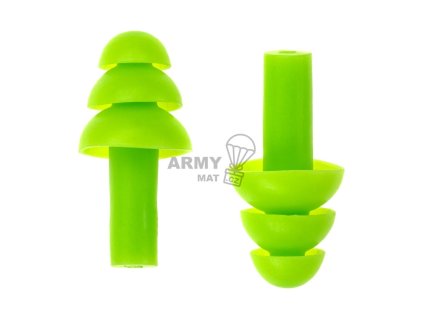 MaxDefense Silicone Ear Plugs NRR23 100 Pairs Box