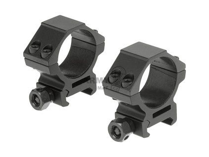 30mm Mount Rings Low (Barva Black)