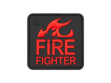 Fire Fighter Rubber Patch (Barva Blackmedic)