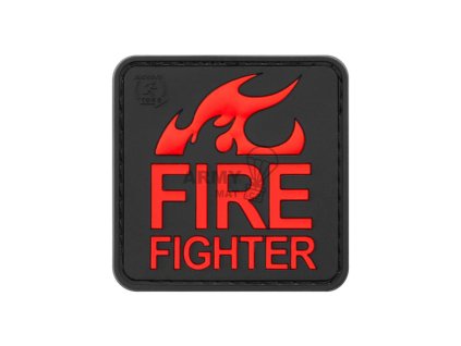 Fire Fighter Rubber Patch