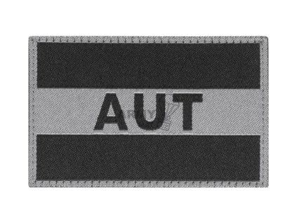 Austria Flag Patch (Barva Black)