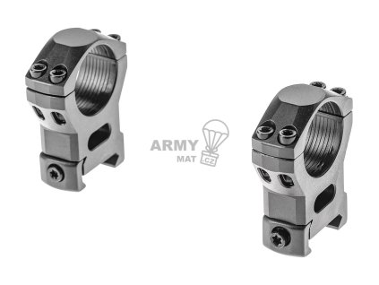 25.4mm High Profile Steel Picatinny Rings