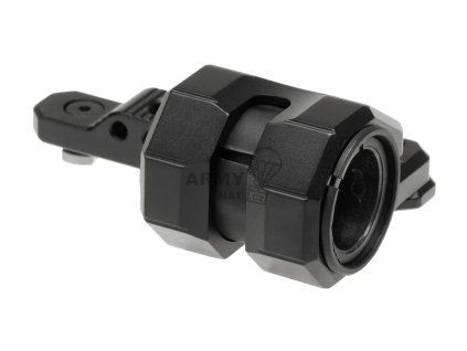 M-LOK Offset Flashlight Ring Mount (Barva Black)