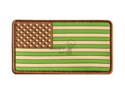 US Flag Rubber Patch (Barva Green)