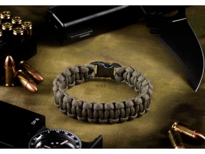Paracord Bracelet Compact Army Green