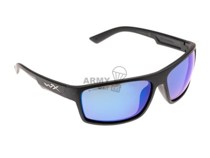 WX Peak Captivate Polarized Blue Mirror