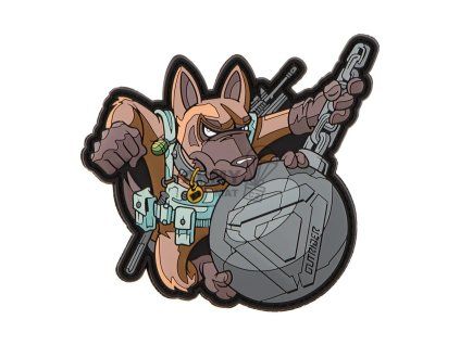 K9 Rubber Patch (Barva Multicolor)