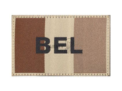 Belgium Flag Patch (Barva Desert)