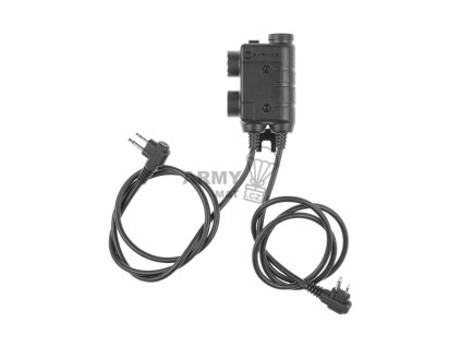 M56 Dual Comm Tactical PTT for 2x Motorola Two Pin