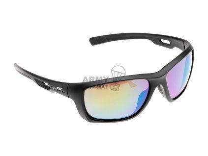 WX Aspect Captivate Polarized Green Mirror (Barva Black)