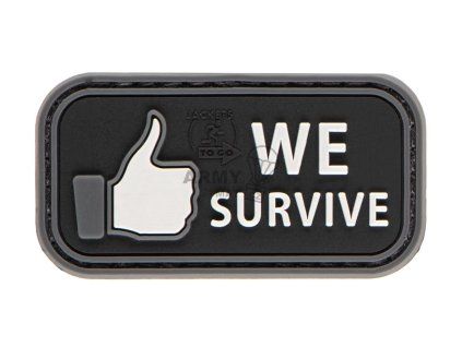 We Survive Patch (Barva Black)